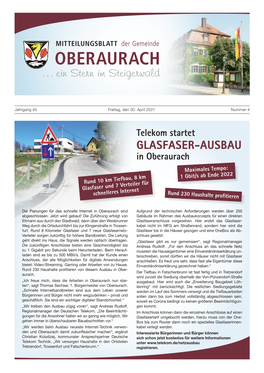 Glasfaser-Ausbau