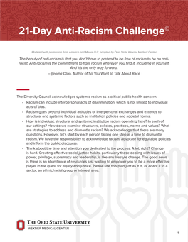 21-Day Anti-Racism Challenge©