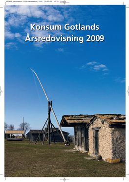 Konsum Gotlands Årsredovisning 2009