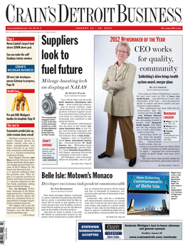 Suppliers Look to Fuel Future