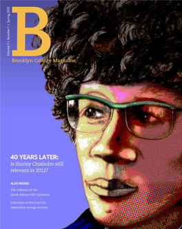 Brooklyn College Magazine, Spring 2012, Volume 1