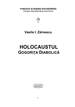 Holocaustul Gogoriţa Diabolică
