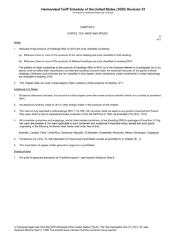 Harmonized Tariff Schedule of the United States (2020) Revision 12 Annotated for Statistical Reporting Purposes