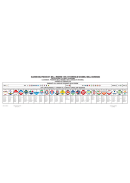 Elezione Del Presidente Della Regione E Del Xvi Consiglio