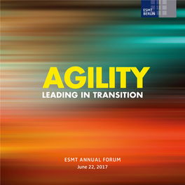 Leading in Transition