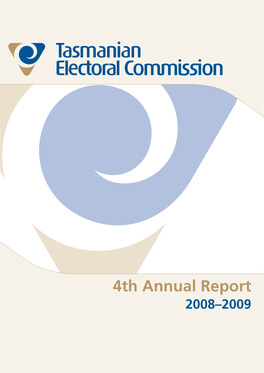 4Th Annual Report 2008–2009 Fourth Annual Report 2008−2009