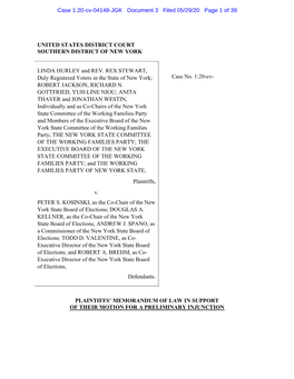 Case 1:20-Cv-04148-JGK Document 3 Filed 05/29/20 Page 1 of 39