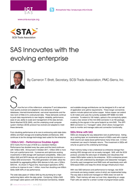 SAS Innovates with the Evolving Enterprise
