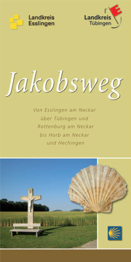 Von Esslingen Am Neckar Über Tübingen Und Rottenburg Am Neckar Bis Horb Am Neckar Und Hechingen Übersichtskarte