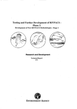 Phase 3. Development of New RIVPACS Methodologies)