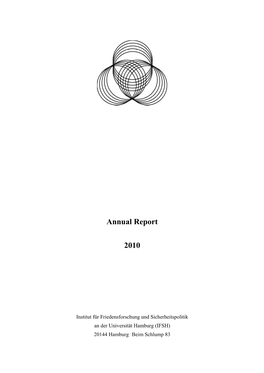 Annual Report 2010 Table of Contents