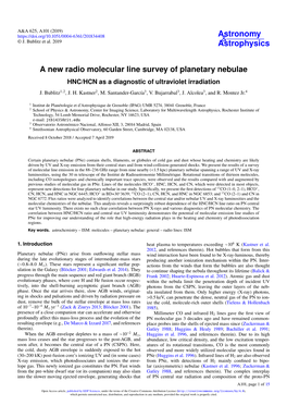 A New Radio Molecular Line Survey of Planetary Nebulae HNC/HCN As a Diagnostic of Ultraviolet Irradiation J