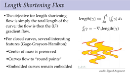 Surfaces, First Fundamental Form