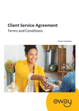 Client Service Agreement Terms and Conditions