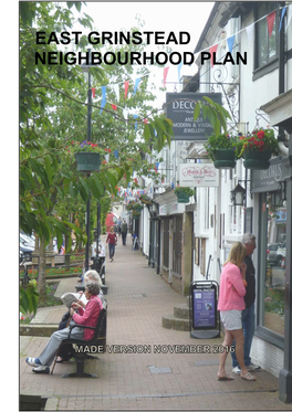 East Grinstead Neighbourhood Plan