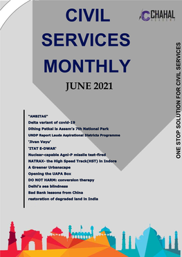 Civil Services Monthly June 2021