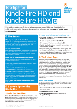Kindle Fire HD and Kindle Fire HDX