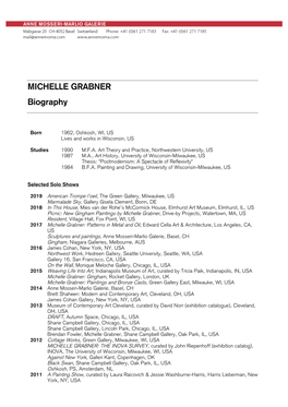 MICHELLE GRABNER Biography