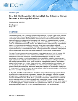 High-End Enterprise Storage Features at Midrange Price Point