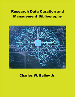 Research Data Curation and Management Bibliography