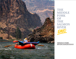 The Middle Fork of the Salmon River