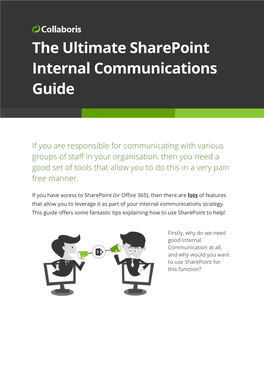 The Ultimate Sharepoint Internal Communications Guide