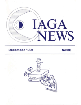 IAGA News 30