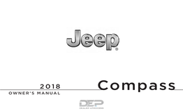 2018 Jeep Compass Owner's Manual