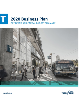 2020 Business Plan