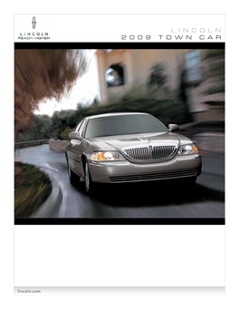 2009 Lincoln Town Car