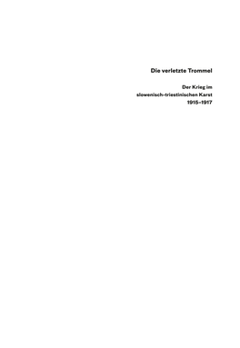 Die Verletzte Trommel