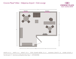 Crowne Plaza® Milan - Malpensa Airport - Club Lounge