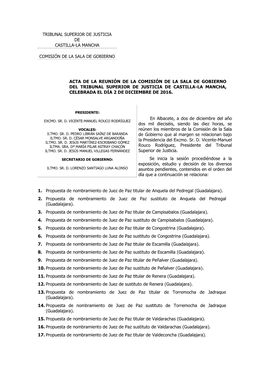 Tribunal Superior De Justicia De Castilla-La Mancha