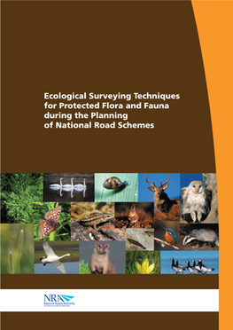 Ecological Surveying Techniques for Protected Flora and Fauna During the Planning of National Road Schemes NRA Ecological Survey Maciek 3/19/09 11:55 AM Page Ii