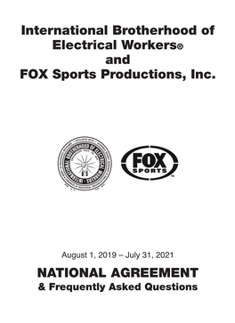 Fox Sports National Agreement