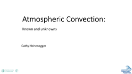 Atmospheric Convection: Known and Unknowns