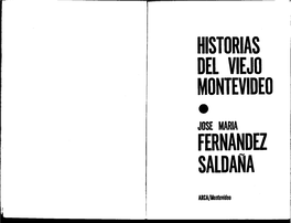 Historias Del Viejo Montevideo I