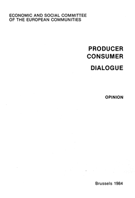 Consumer Dialogue