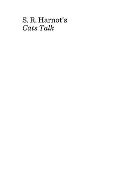 S. R. Harnot's Cats Talk