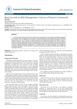 Basel Accords on Risk Management