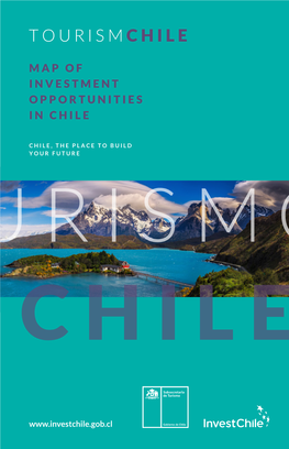 Map of Investment Opportunities in Tourism in Chile