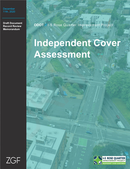 Record Review ODOT // I-5 Rose Quarter Improvement Project Memorandum