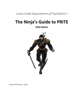 The Ninja's Guide to PRITE