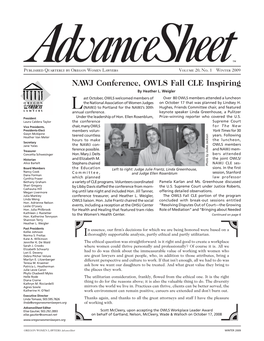 2010 Fall Advancesheet