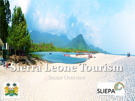 TOURISM Sierra Leone Tourism