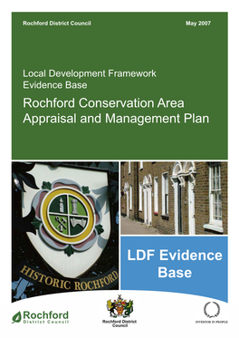 Rochford Conservation Area Appraisal and Management Plan