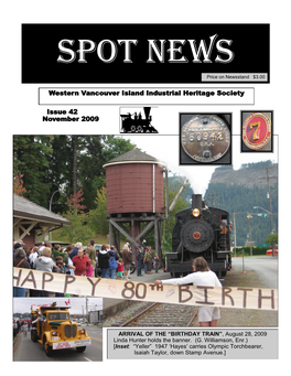 Western Vancouver Island Industrial Heritage Society Issue 42