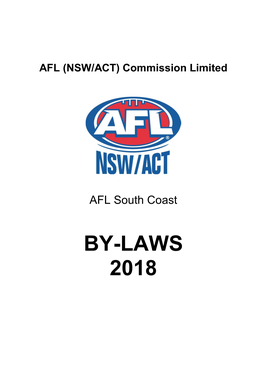 Nsw Afl Regulations