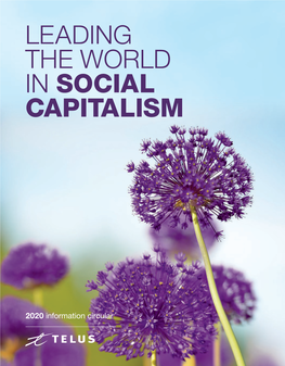Leading the World in Social Capitalism
