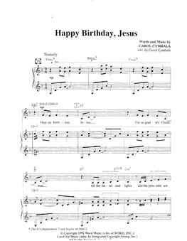 Happy Birthday Jesus